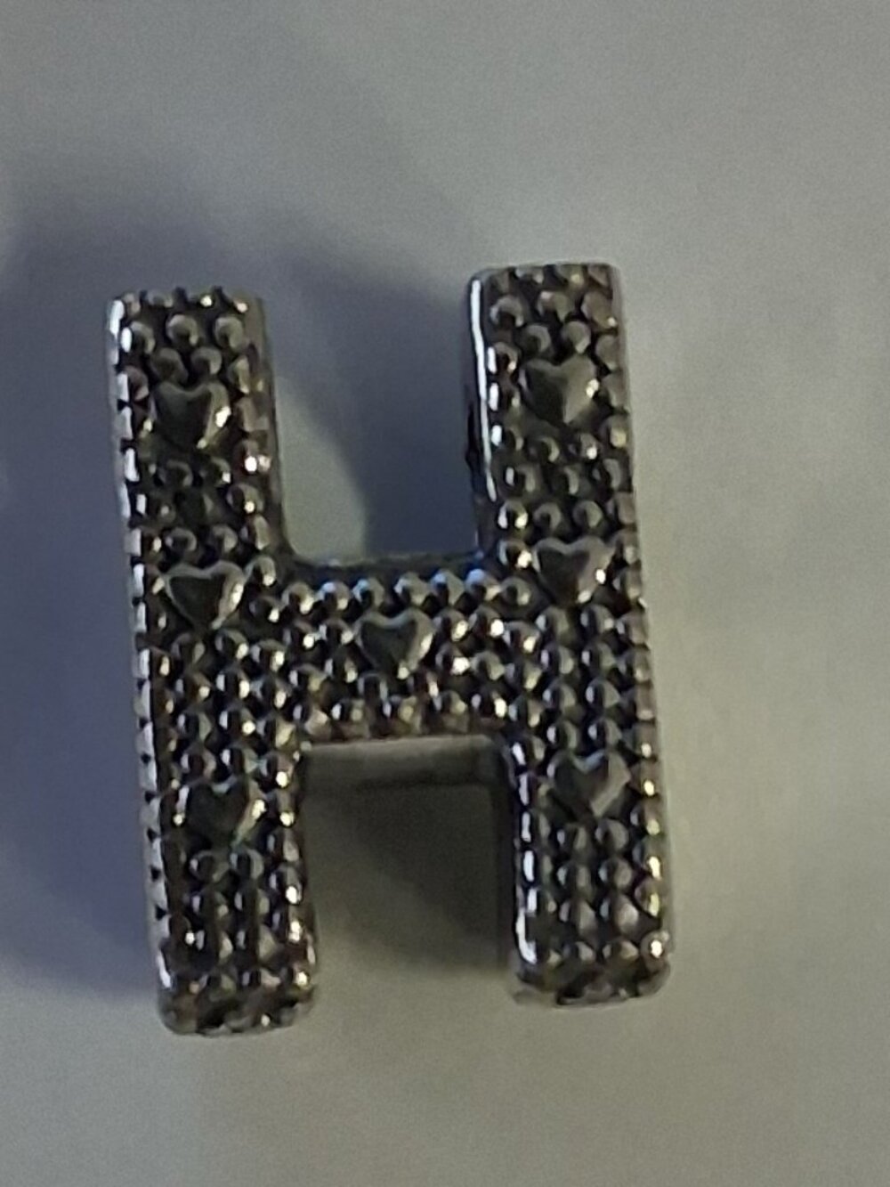 Pandora Letter H Alphabet Charm (Style 797462)